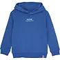 Daily7 Trui hoodie bakcprint (dusty kobalt)