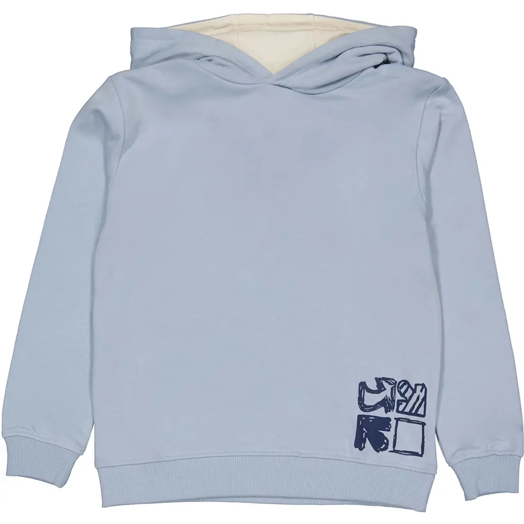 Trui hoodie Henry (light blue)
