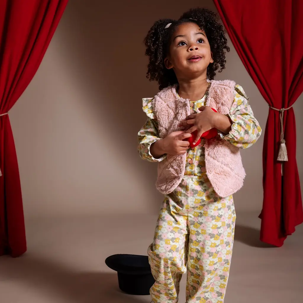 Jumpsuite Illy (aop pink flower)