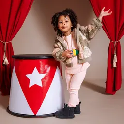 Jasje Ilana (aop green flower)