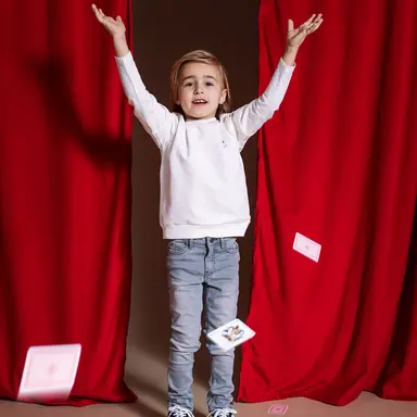 Longsleeve Ian (ivory white)