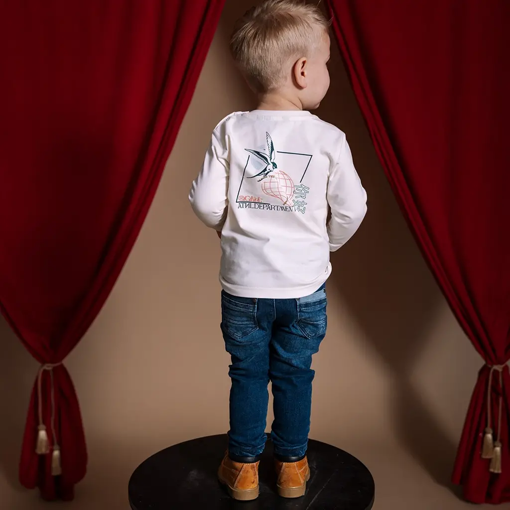 Longsleeve Ian (ivory white)