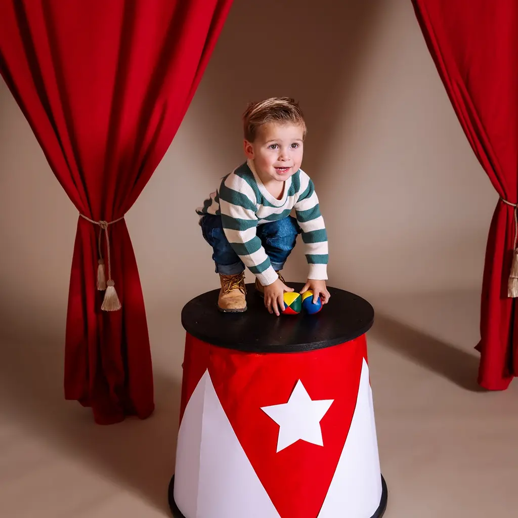 Gebreide trui Ingmar (aop green stripe)