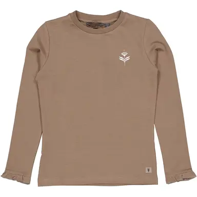 Longsleeve Vanda (dark taupe)