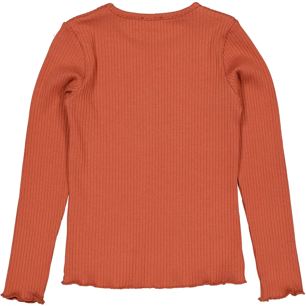 Longsleeve Veau (rust red)