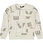 LEVV Trui Tate (aop taupe graphic)