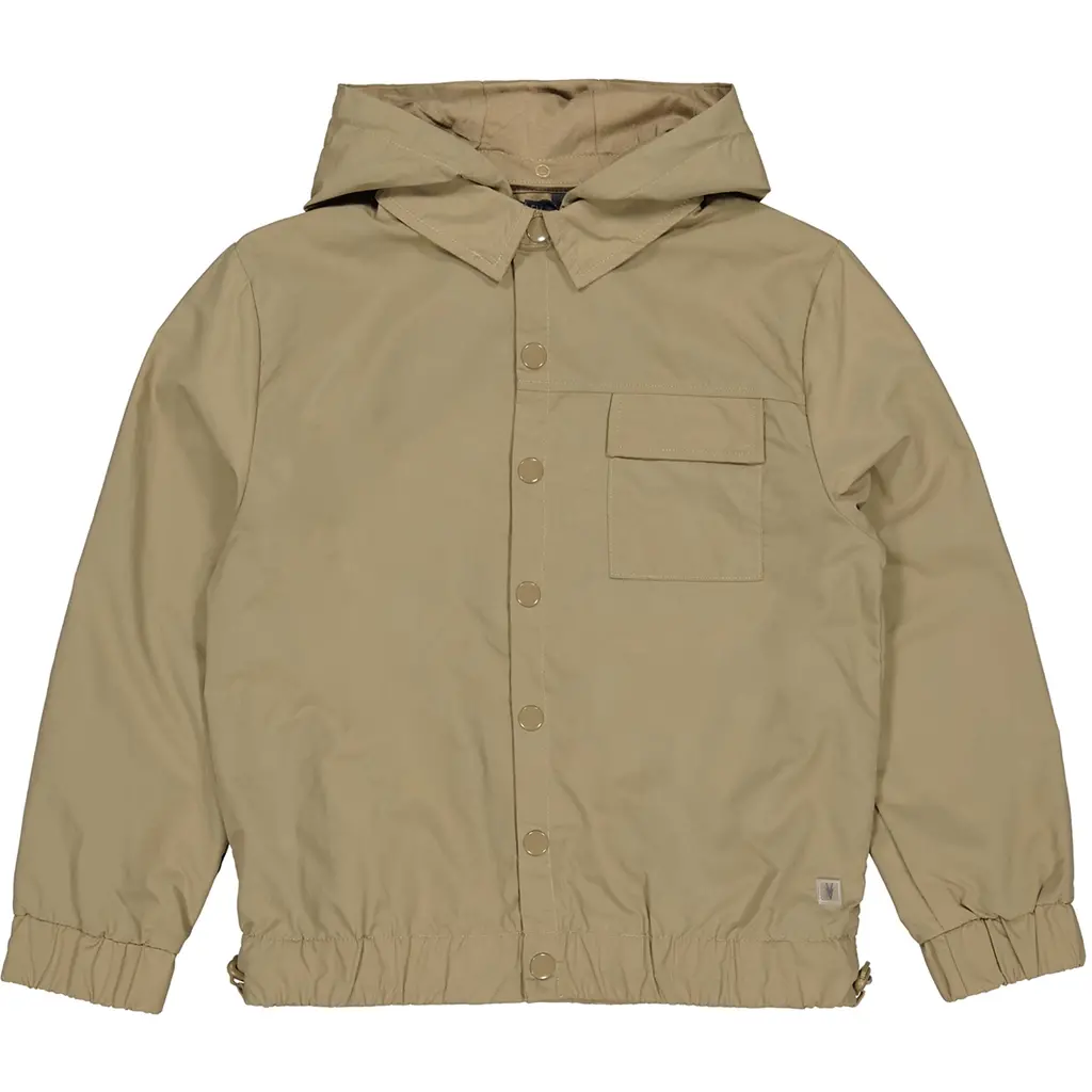Overhemd hoodie Troy (taupe)