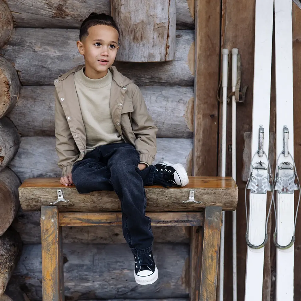 Fijn gebreide trui Tony (sage green)