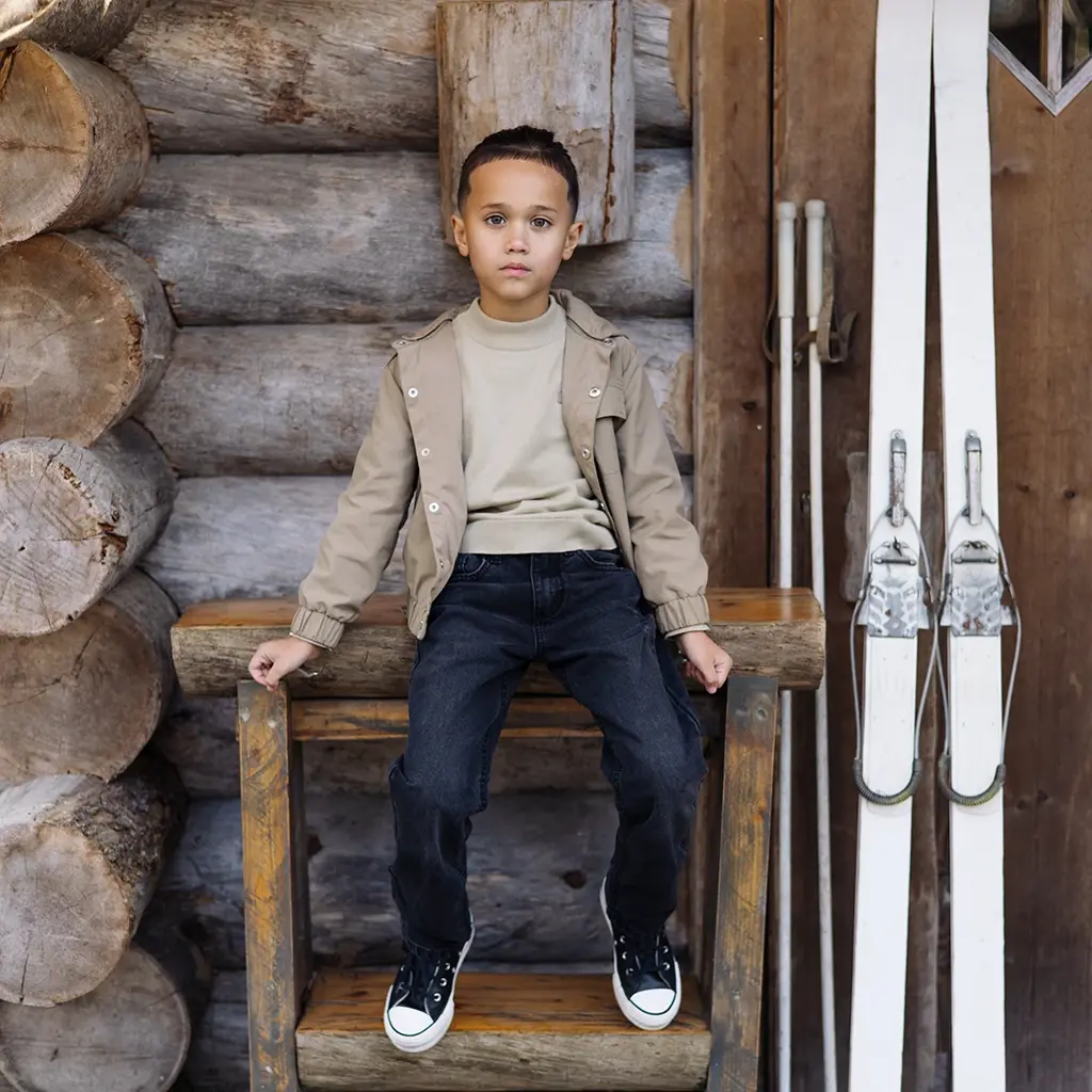 Fijn gebreide trui Tony (sage green)