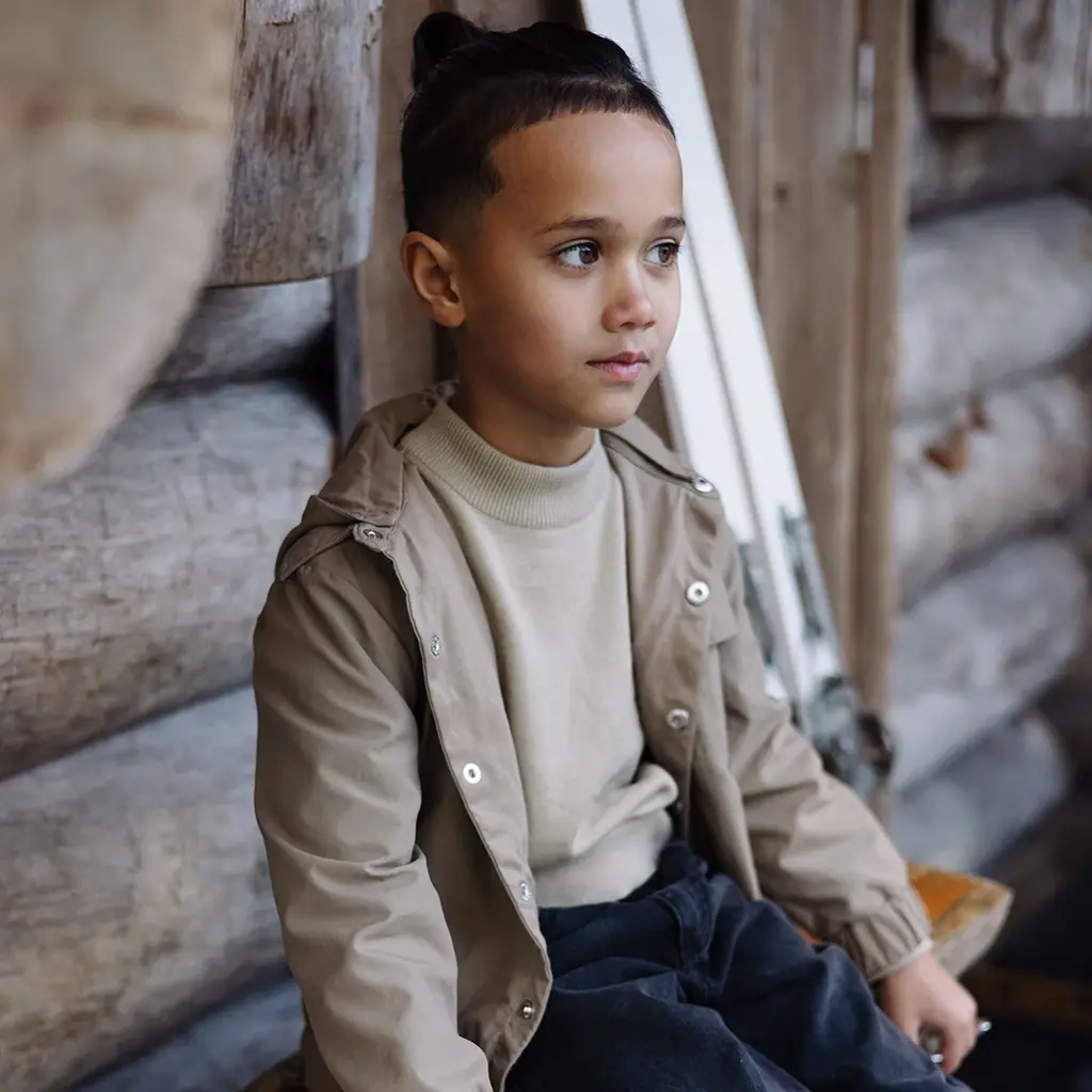 Fijn gebreide trui Tony (sage green)