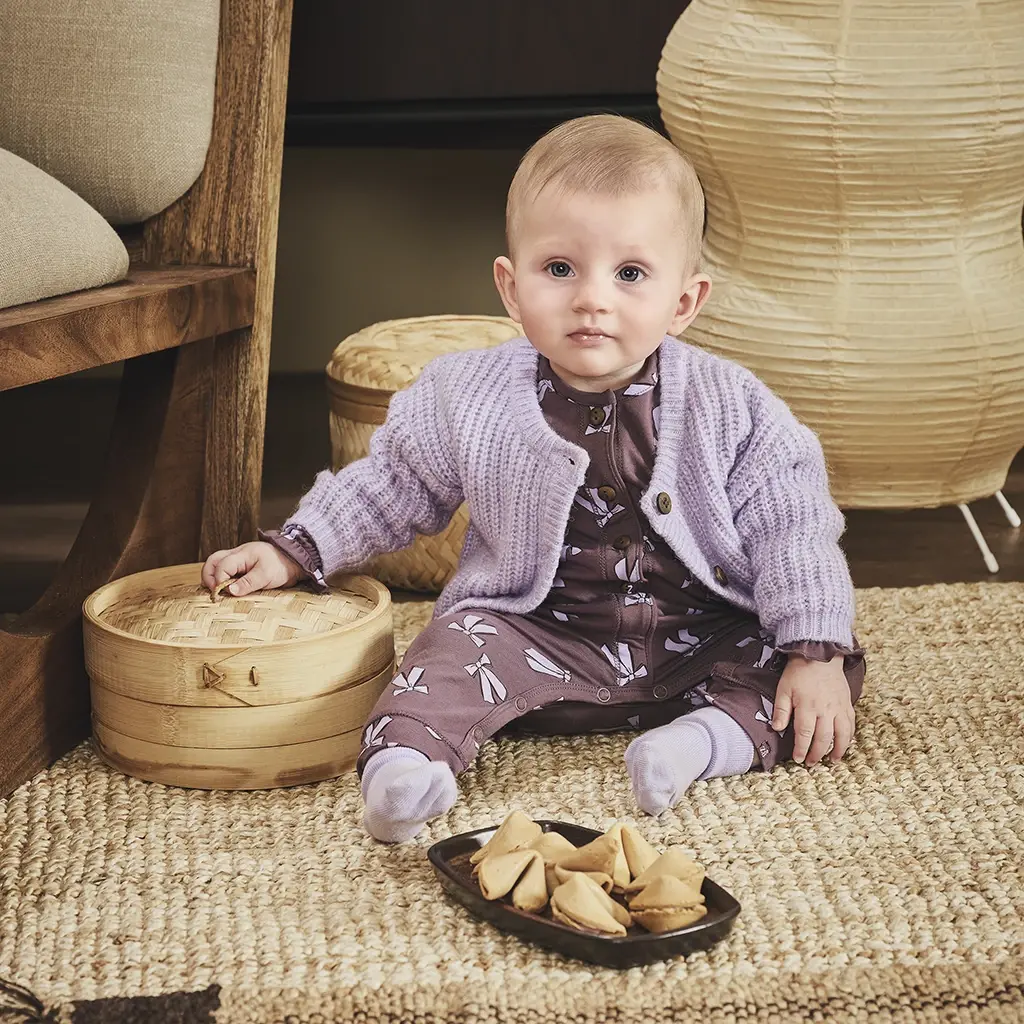 Baby sokjes Sama (morning violet)