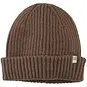 Z8 Gebreid mutsje Mayar (amber brown)