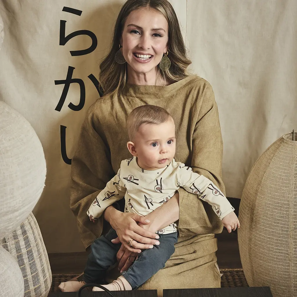 Longsleeve sushi Quirijn (vanilla cream)