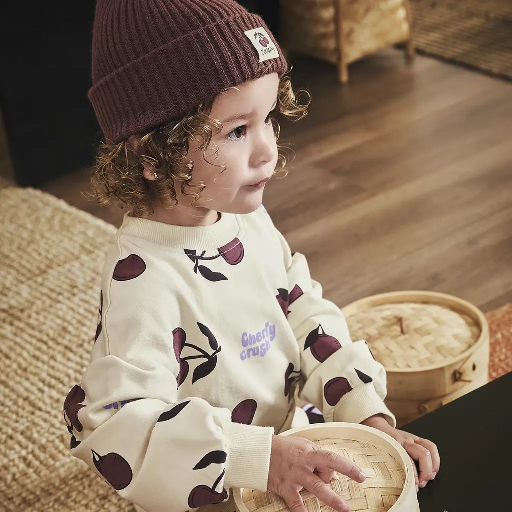 Trui sweat Liefe (vanilla cream)