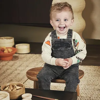 Trui sweat Ralf (vanilla cream)