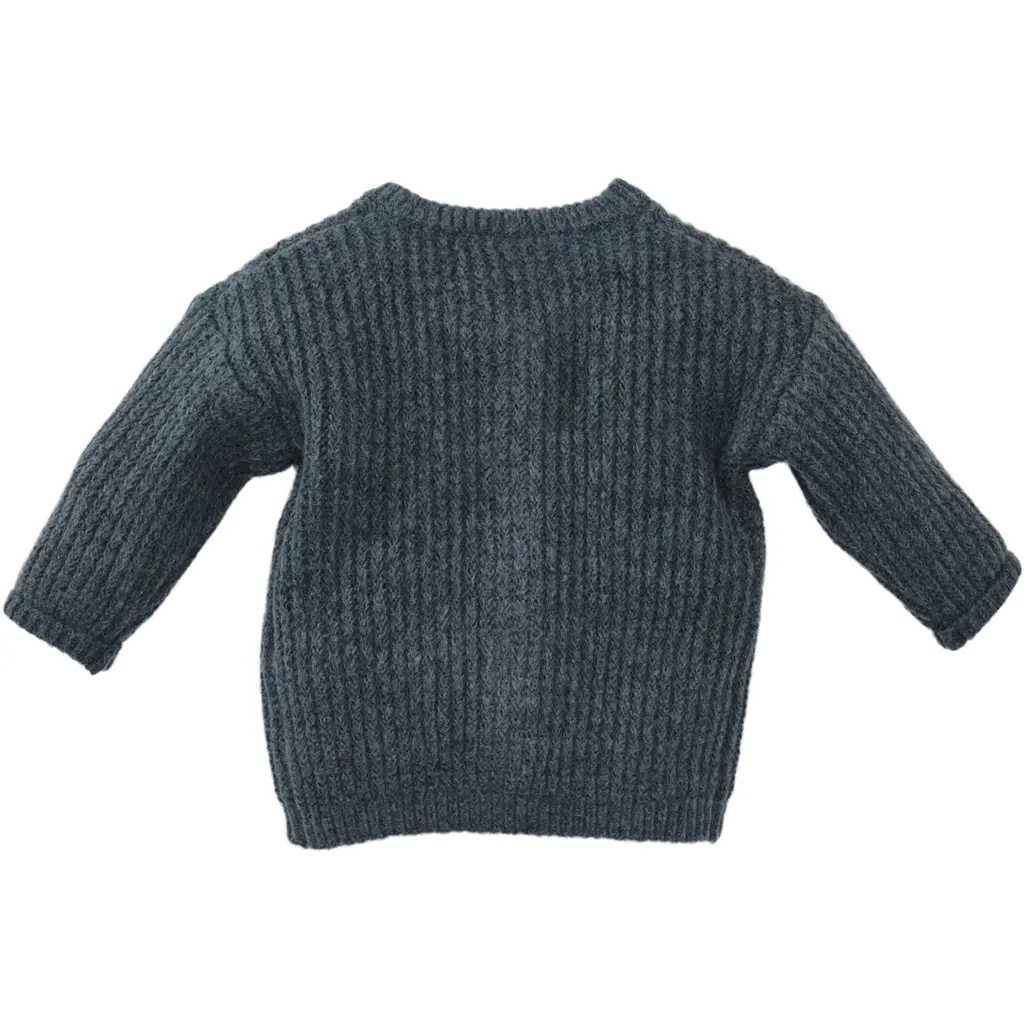 Gebreid vestje Mert (seafoam shadow)