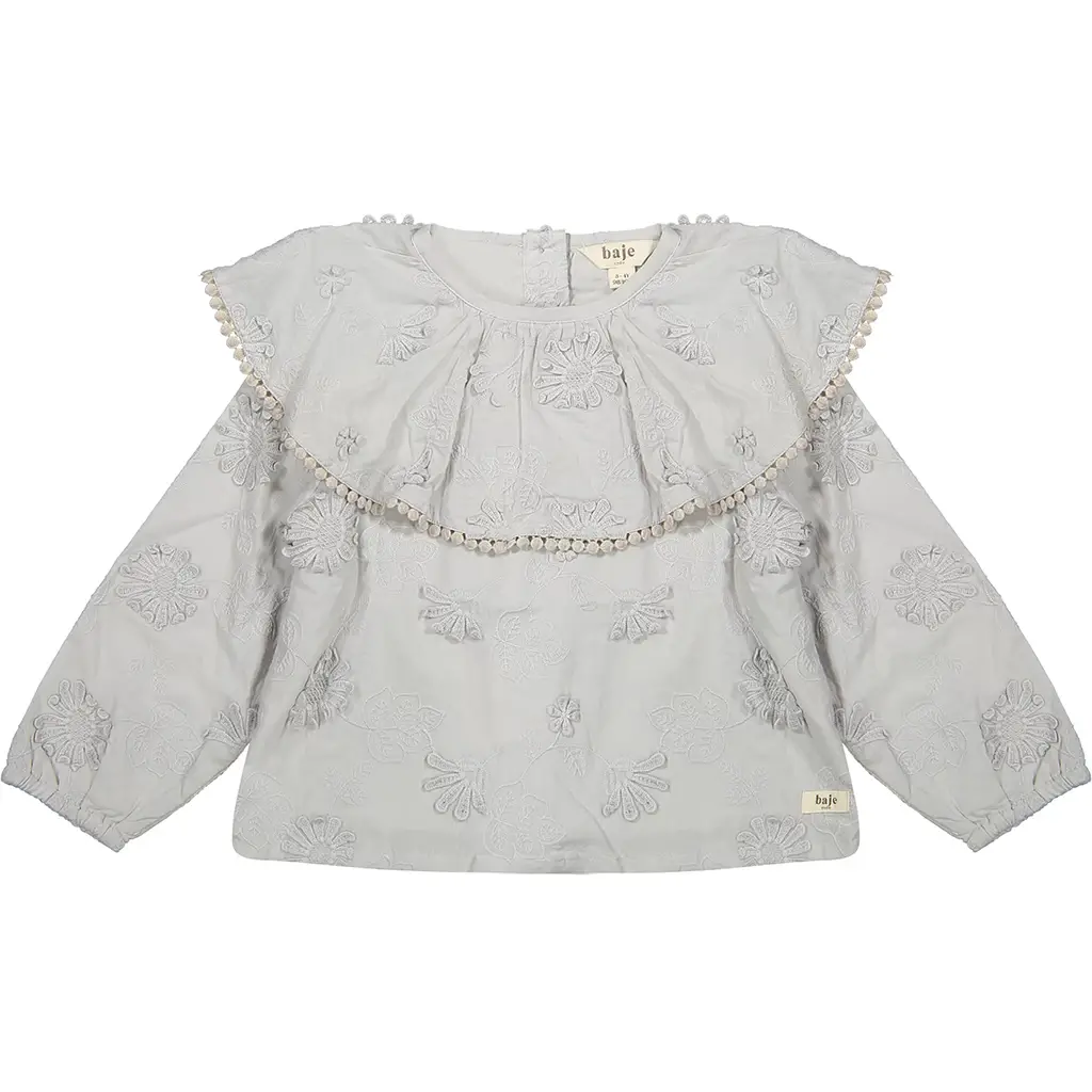Blouse Flor (blue steel)