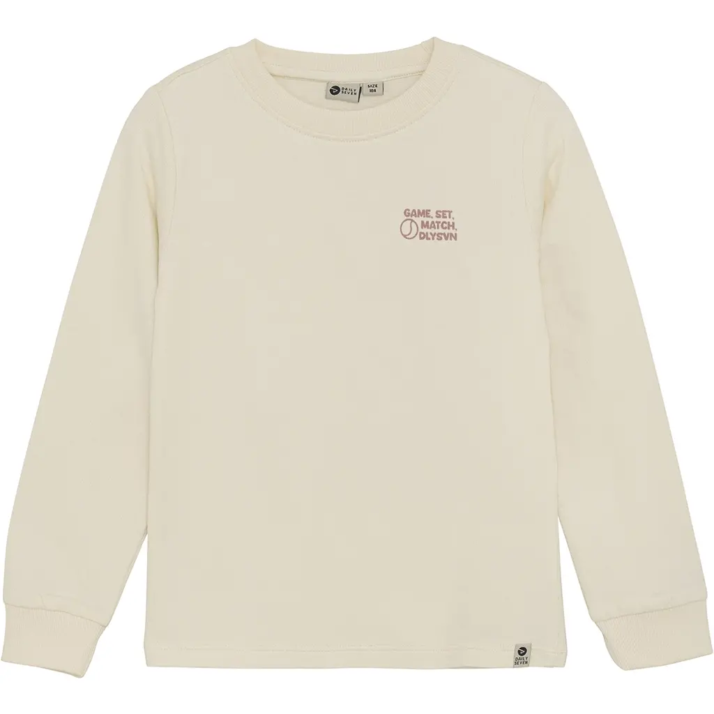 Longsleeve backprint (off white)