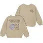 Daily7 Trui oversized backprint (latte sand)