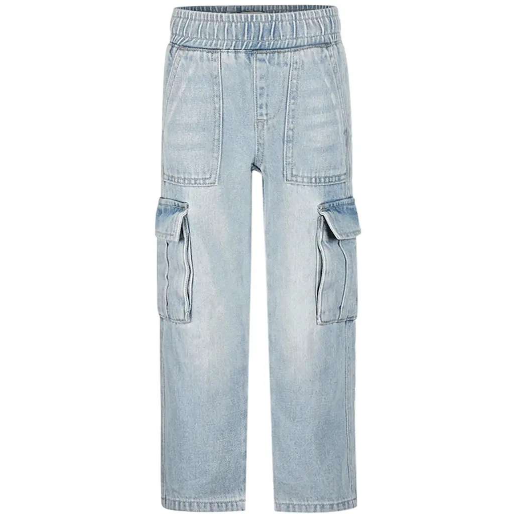Spijkerbroek wide fit (blue jeans)