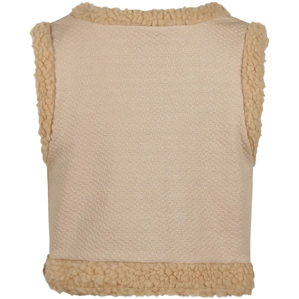 Gilet teddy (sand)