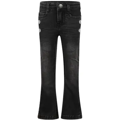 Broek flared (black jeans)