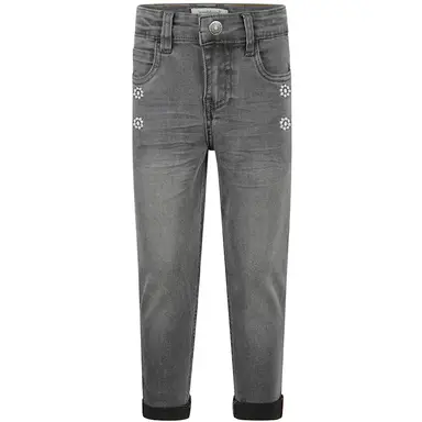 Spijkerbroek loose fit (black jeans)