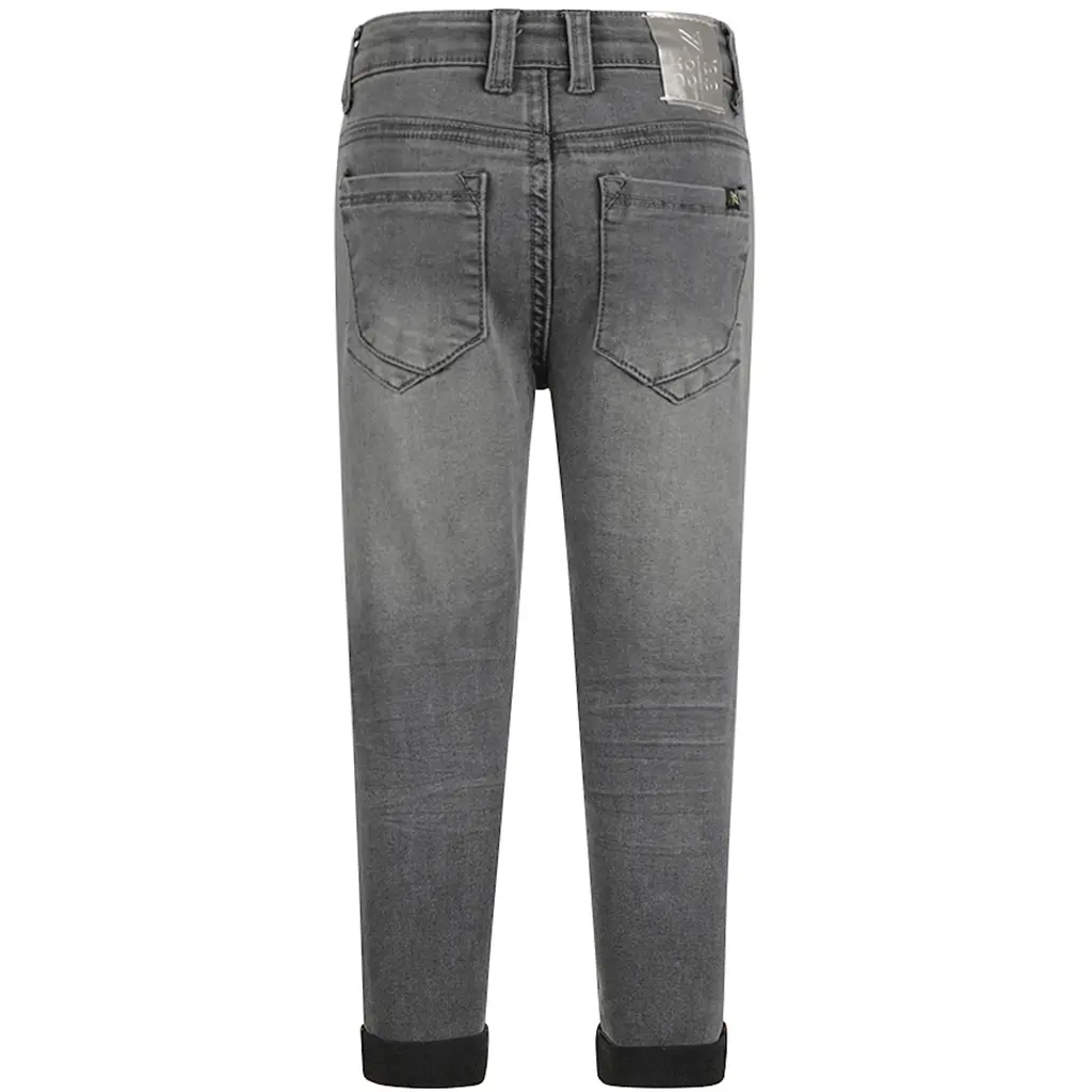 Spijkerbroek loose fit (black jeans)