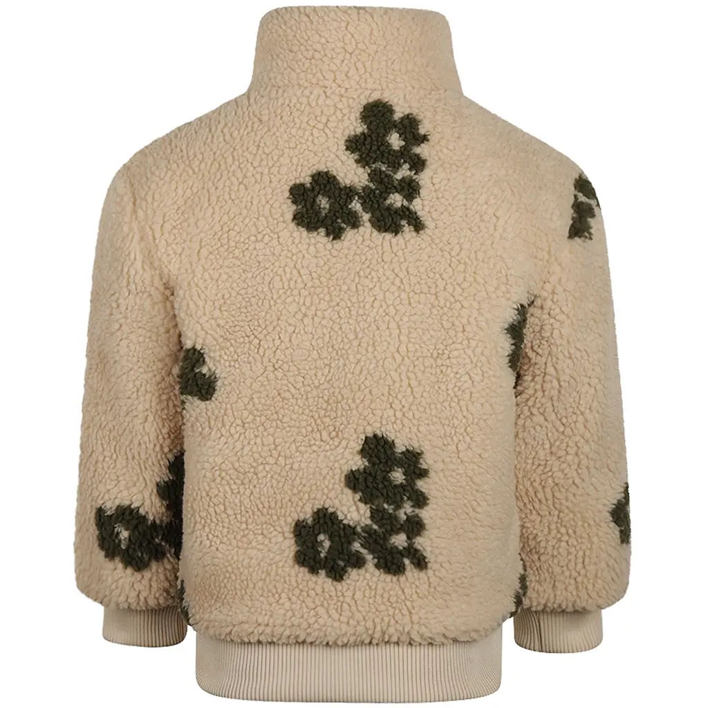 Winterjas teddy (off white)