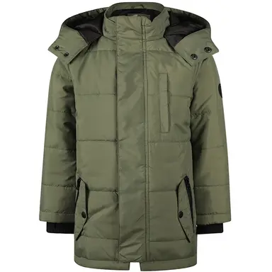 Winterjas parka (army green)