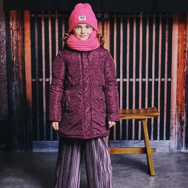 Winterjas Channa (prune)