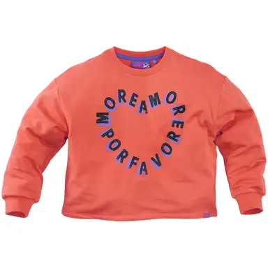 Longsleeve BOXY Nowella (tropcial coral)