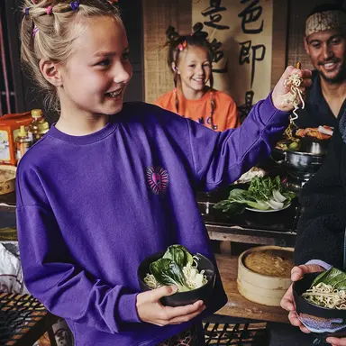 Longsleeve BOXY Hinata (purple eclipse)