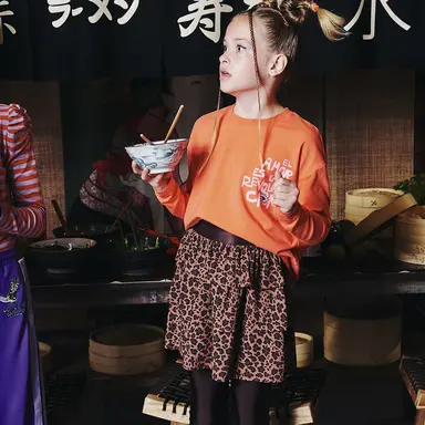 OP=OP! Longsleeve BOXY Caelin (tropical coral)