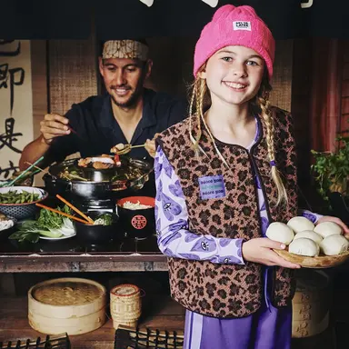 Gilet teddy Mellody (amber brown)