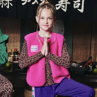 Gilet teddy Seval (pinky promise)