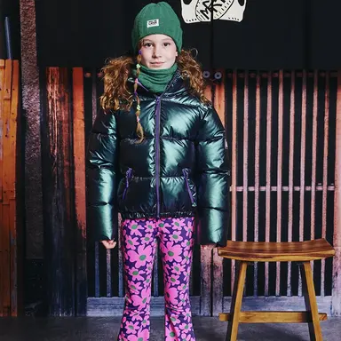 Broek FLARED Maylie (purple eclipse)