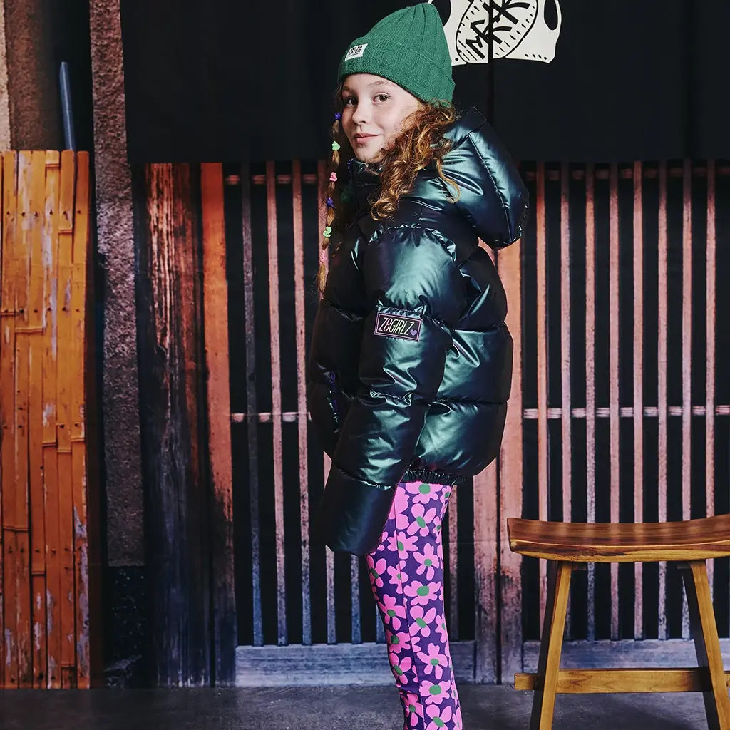 Broek FLARED Maylie (purple eclipse)