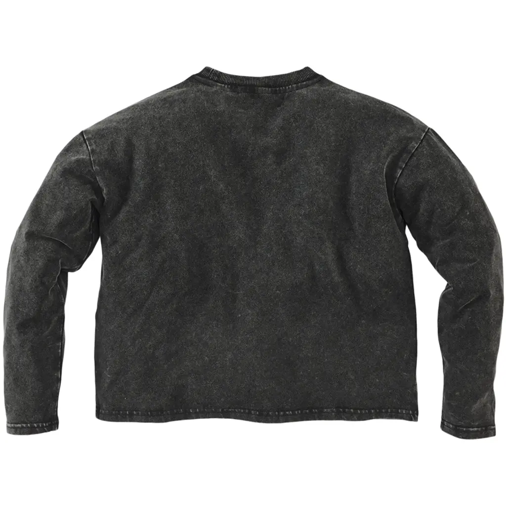 Longsleeve BOXY acid wash Shereen (night sky)