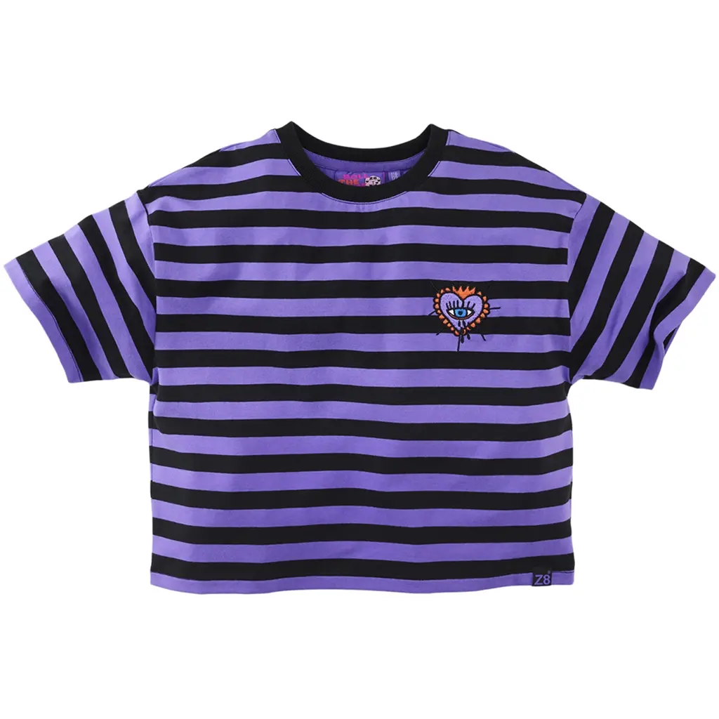 T-shirt BOXY Dagmara (night sky/purple chill)