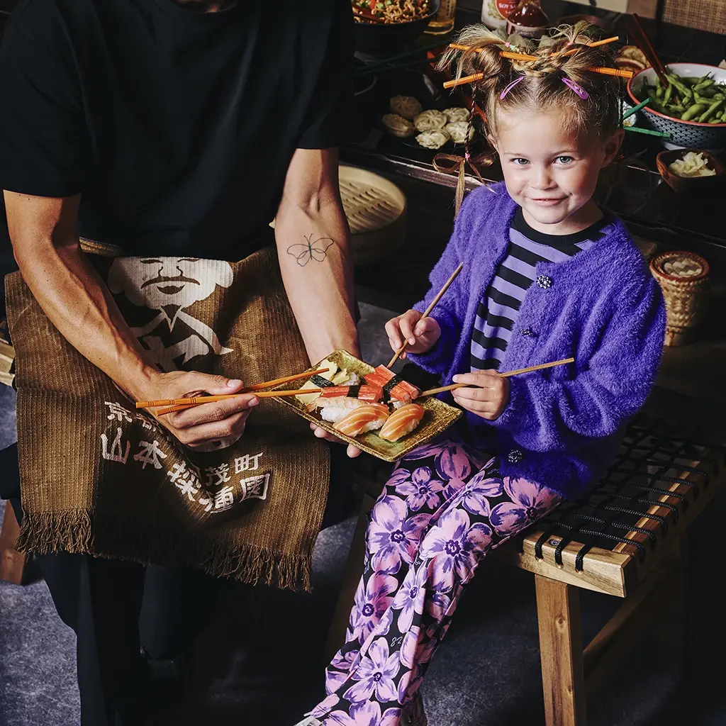 Vestje fluffy Nazik (purple chill)