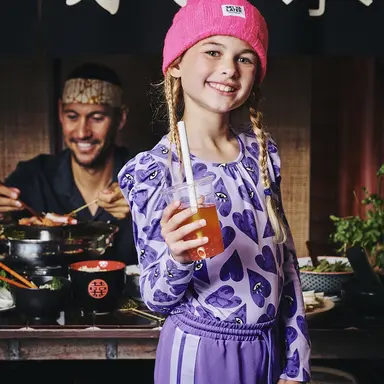 Longsleeve Delinda (morning violet)