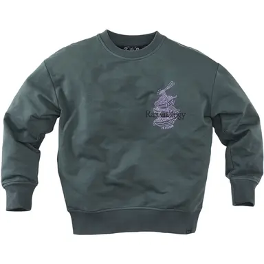 Trui sweat Bowie (seafoam shadow)