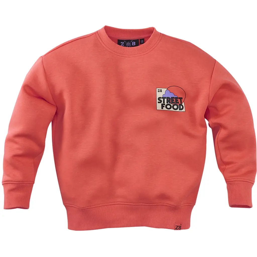 Trui sweat Tyce (tropical coral)