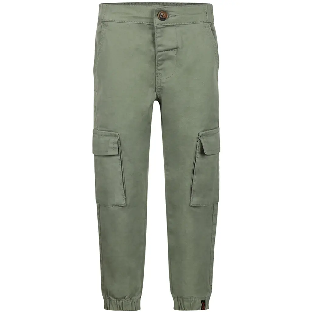 Broek cargo loose fit (green)