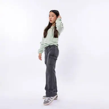 B Spijkerbroek (mid grey)