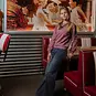 No Way Monday Trui (burgundy)