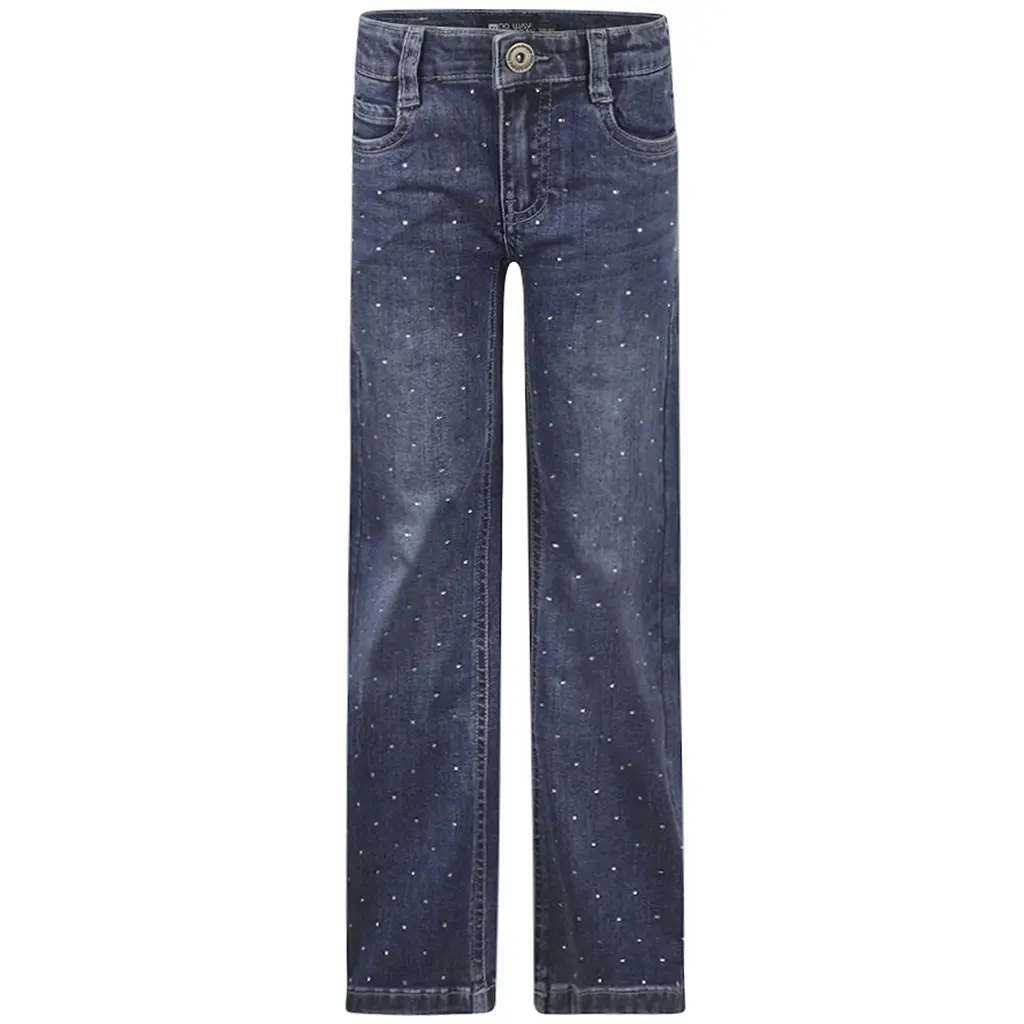 Spijkerbroek wide fit (blue jeans)