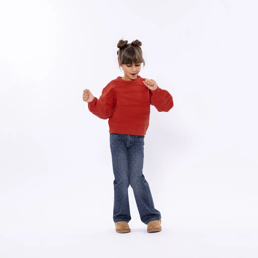 Spijkerbroek wide fit (blue jeans)