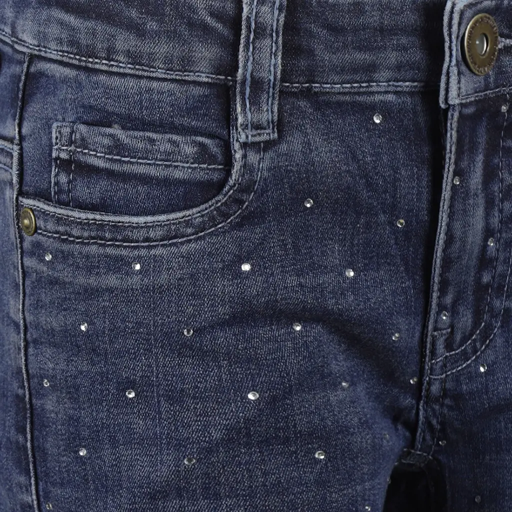 Spijkerbroek wide fit (blue jeans)
